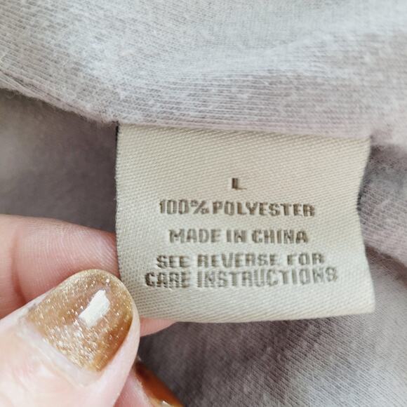 Cultural Revolution Jacket Mens Large Bomber Full Zip Retro White Stripe 70s - Picture 10 of 15